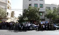 تصاویری از بازسازی صحنه سرقت در تهران