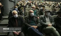 چهره‌های هنری در مراسم یادبود حمید لبخنده