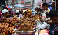 بازار خوراکی‌های اندونزی برای ماه رمضان