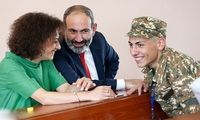 پسر پاشینیان در ارتش نام‌نویسی کرد