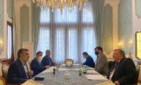 دیدار برجامی اولیانوف با هیات ایرانی در وین
