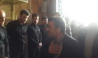 دیالوگ لو رفته میان احمدی‌نژاد و علی پروین