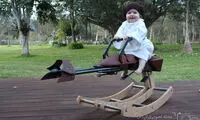 هدیه خلاقانه پدر به دختر کوچکش +عکس
