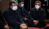 تصویری از سردار حاجی‌زاده در مراسم عزاداری