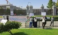 گلایه شدید یک روحانی در تجمع حامیان حجاب 
