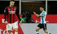 میلان در سن‌سیرو به ناپولی باخت
