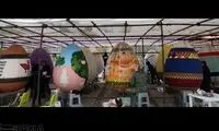 تصاویر: جشنواره نقاشی تخم‌مرغ های نوروزی