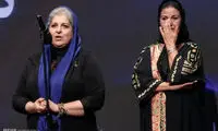 عکس: اشک‌ های پوری بنایی روی صحنه