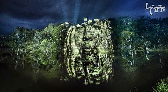 اولین هنرخیابانی جهان در جنگل های آمازون
