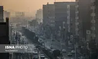 دود هورالعظیم در آسمان اهواز