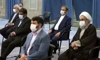 اسحاق جهانگیری و وزیر دولت رئیسی در یک قاب