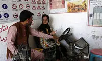 عکس: آموزش رانندگی بانوان در کابل