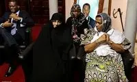 عکس: همسران رؤسای جمهور ایران و بنین