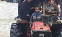 عادل فردوسی‌پور در مناطق سیل‌زده