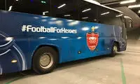 اتوبوس پرسپولیسی‌ها در قطر سوژه شد