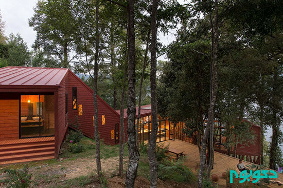 طراحی خانه‌ای در قلب طبیعتِ شیلی