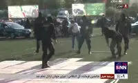 حرکات نمایشی پلیس در حاشیه مراسم گشت‌های ویژه