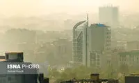 تصاویری از آلودگی هوا در کرج