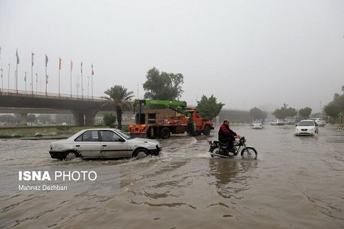 آبگرفتگی اهواز ظرف ۷۲ ساعت آینده رفع می‌شود