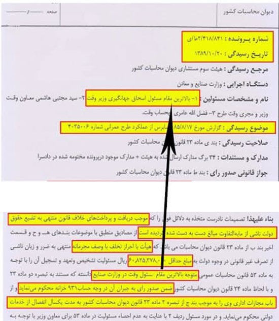 نماینده نیشابور: جهانگیری منفصل از خدمت است