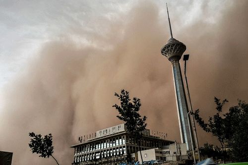 طوفانی که هواشناسی را با خودش برد!