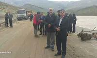 بازدید معاون روحانی از مناطق سیل زده «معمولان»