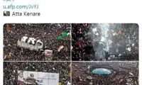 روایت خبرگزاری فرانسه از دریای سوگواران تهرانی