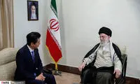 شینزو آبه با رهبر انقلاب دیدار کرد