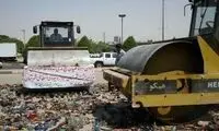 مراسم اعدام قلیان در اهواز