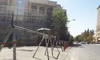 عکس: تدابیر امنیتی مقابل سفارت عربستان