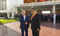 وزیر دفاع در مراسم تحلیف رئیس جمهور ونزوئلا