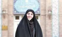 این خانم مواضع رسمی ایران را اعلام می‌کند؟