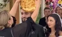 چرا روی سر عروس و داماد، نان بُرش می‌دهند؟