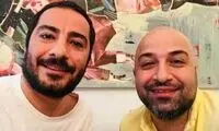 نوید محمدزاده با برادرش همبازی شد