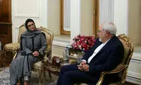 دیدار ظریف با «لیلا سیجی جودان»