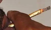 سیگار از جنس طلا! +عکس