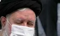 تصویری از پدر همسر رئیسی در مراسم تنفیذ