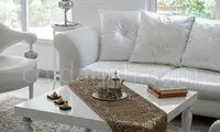 دکوراسیون سفیدِ خانه‌ی آیدا و بهزاد