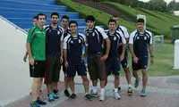 عکس: جباري در اردوی تيم اميد