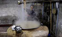 «شکرپزی» سنتی در صومعه سرا‎