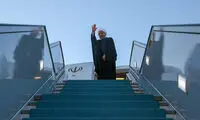 روحانی، ایران را به مقصد ارمنستان ترک کرد