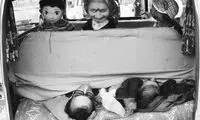 عکسی از پشت صحنه «خونه مادر بزرگه»