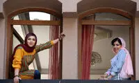 ظاهر جدید نازنین بیاتی و زیبا کرمعلی در یک فیلم