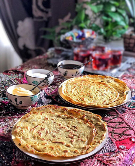 افطاری روز؛ نان چزنک