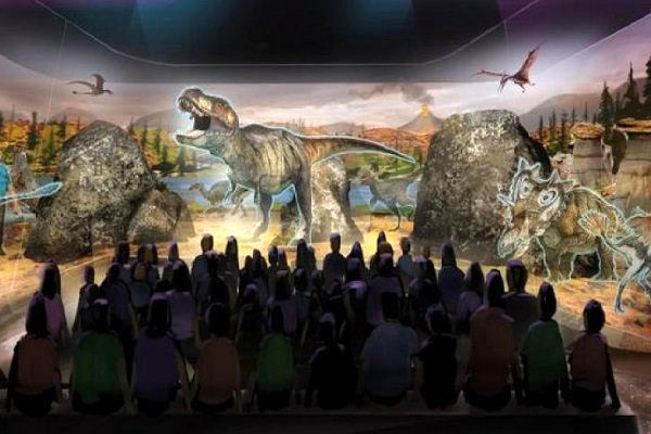 پارک سه‌بعدی دایناسور‌ها در امریکا افتتاح می‌شود