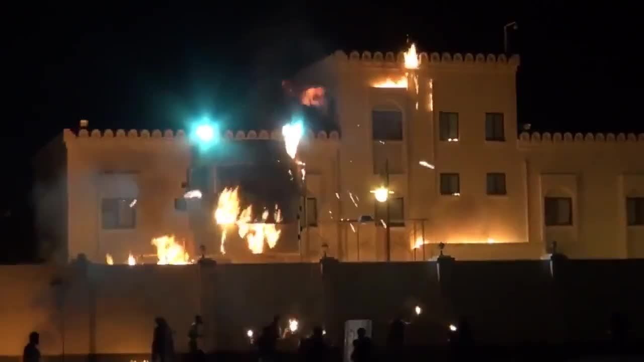 حمله آتشین بحرینی‌ها به سفارت اسرائیل