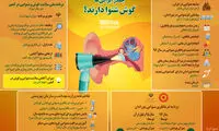 اینفوگرافیک؛ چقدر ایرانی‌ها گوش شنوا دارند؟