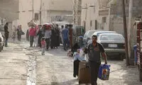 تصاویری از بازگشت آرام زندگی به رمادی