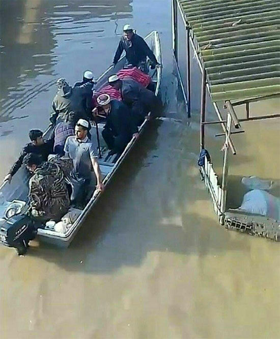 اینجا؛ آق‌قلا، مادر دو شهید غرق در آب