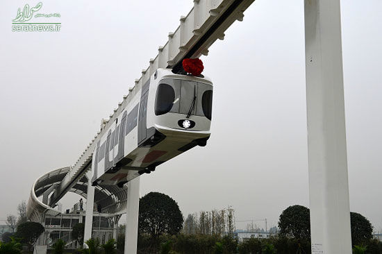 افتتاح نخستین مترو هوایی در چین